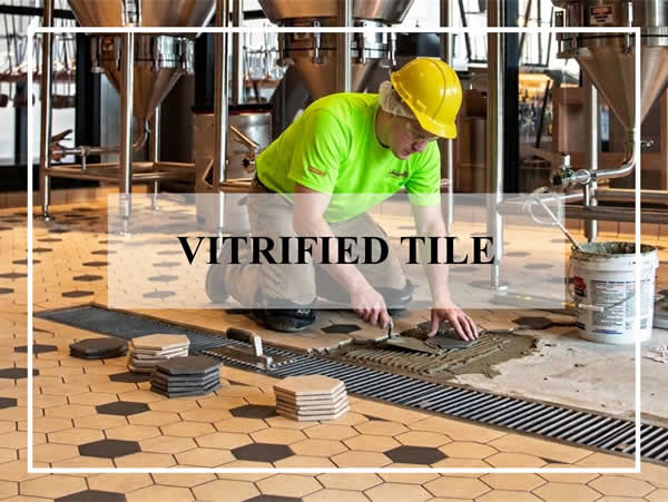 Factory Floor Maintenance - Vitrified Tile